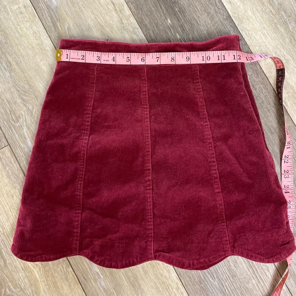 Altard state corduroy scalloped skirt - Picture 7 of 8